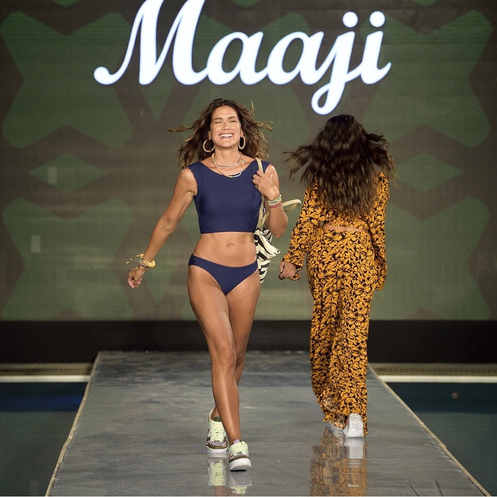 MAAJI Set - Camsu Short Sleeve Crop Bikini Top & Sublime Cheeky Bottoms M/S - Picture 8 of 16